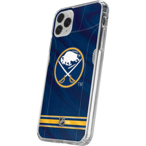 NHL Buffalo Sabres Home Jersey iPhone 11 Pro Clear Case