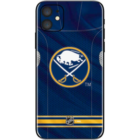 NHL Buffalo Sabres Home Jersey iPhone 11 Skin