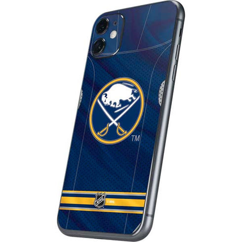NHL Buffalo Sabres Home Jersey iPhone 11 Skin