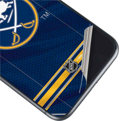 NHL Buffalo Sabres Home Jersey iPhone 11 Skin