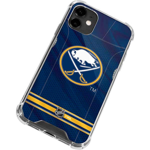 NHL Buffalo Sabres Home Jersey iPhone 12 Mini Clear Case