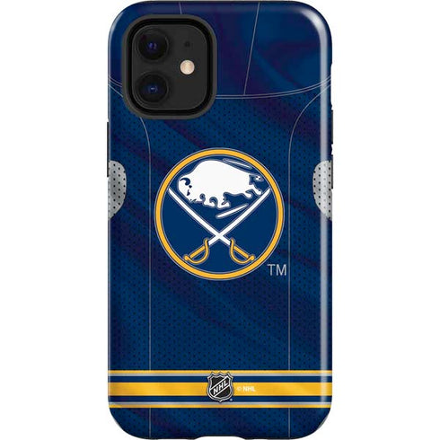 NHL Buffalo Sabres Home Jersey iPhone 12 Mini Impact Case