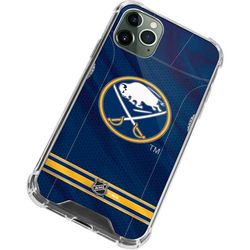 NHL Buffalo Sabres Home Jersey iPhone 12 Pro Clear Case