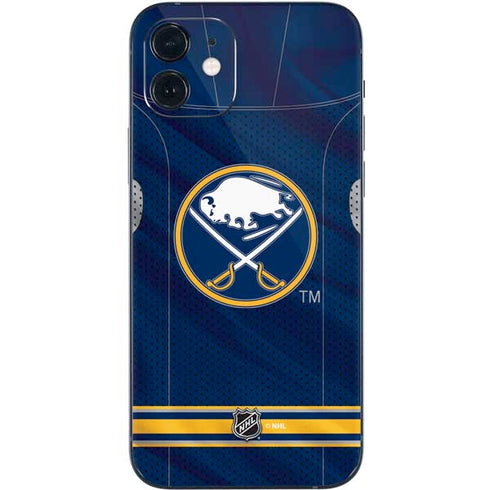 NHL Buffalo Sabres Home Jersey iPhone 12 Skin