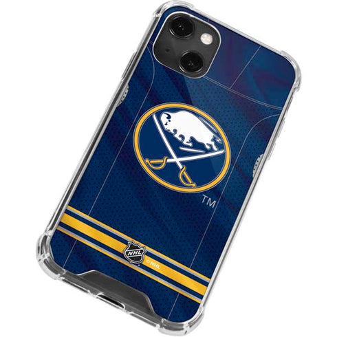 NHL Buffalo Sabres Home Jersey iPhone 14 Plus Clear Case