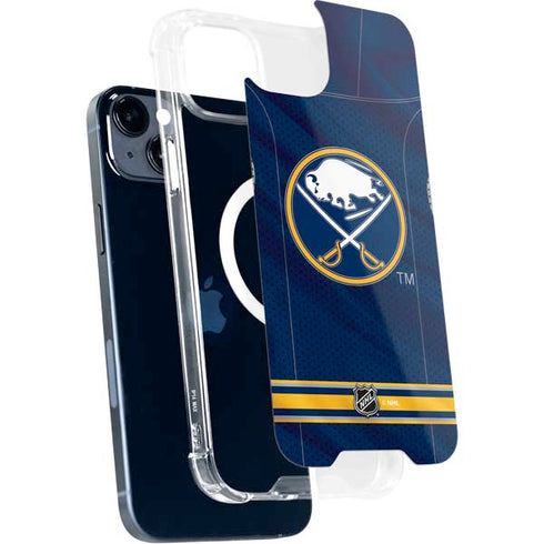 NHL Buffalo Sabres Home Jersey iPhone 14 Plus MagSafe Case
