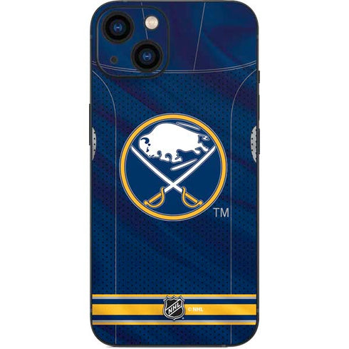 NHL Buffalo Sabres Home Jersey iPhone 15 Plus Skin