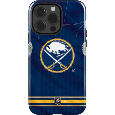 NHL Buffalo Sabres Home Jersey iPhone 14 Pro Impact Case