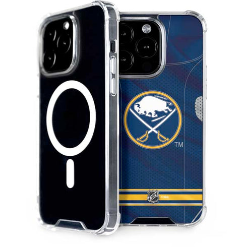 NHL Buffalo Sabres Home Jersey iPhone 15 Pro MagSafe Case