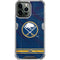 NHL Buffalo Sabres Home Jersey iPhone 14 Pro Max Clear Case
