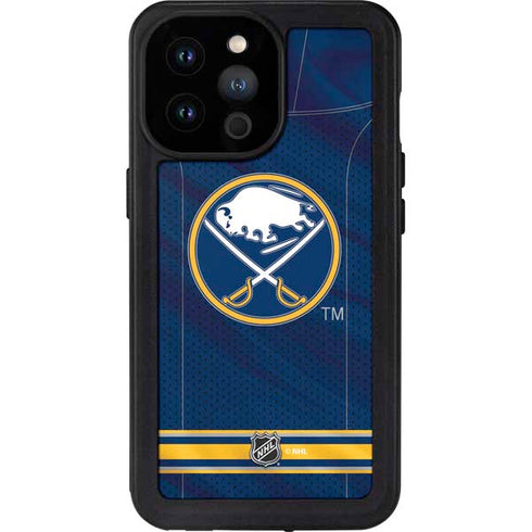 NHL Buffalo Sabres Home Jersey iPhone 14 Pro Max Waterproof Case