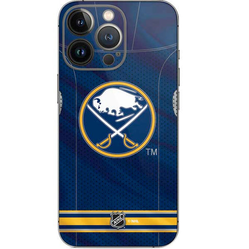 NHL Buffalo Sabres Home Jersey iPhone 14 Pro Skin
