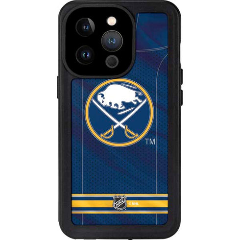 NHL Buffalo Sabres Home Jersey iPhone 14 Pro Waterproof Case