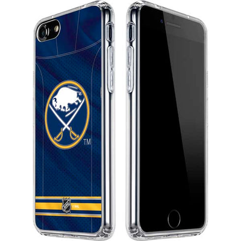 NHL Buffalo Sabres Home Jersey iPhone SE (2nd & 3rd Gen) Clear Case