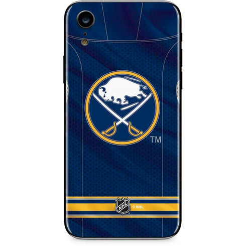 NHL Buffalo Sabres Home Jersey iPhone XR Skin