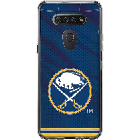 NHL Buffalo Sabres Home Jersey LG K51/Q51 Clear Case