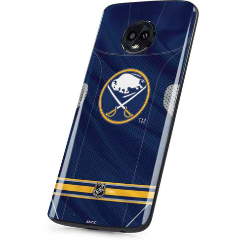 NHL Buffalo Sabres Home Jersey Moto G6 Skin