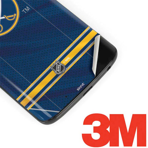 NHL Buffalo Sabres Home Jersey Moto G6 Skin