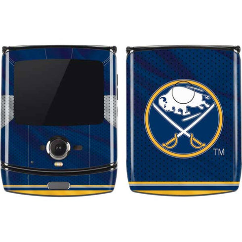 NHL Buffalo Sabres Home Jersey Motorola RAZR Skin