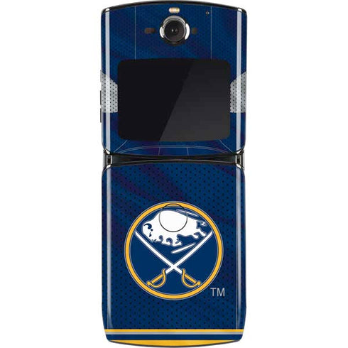 NHL Buffalo Sabres Home Jersey Motorola RAZR Skin