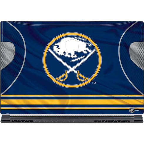 NHL Buffalo Sabres Home Jersey MSI GS65 Stealth Laptop Skin