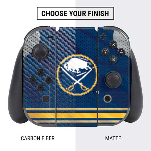 NHL Buffalo Sabres Home Jersey Nintendo Switch Bundle Skin