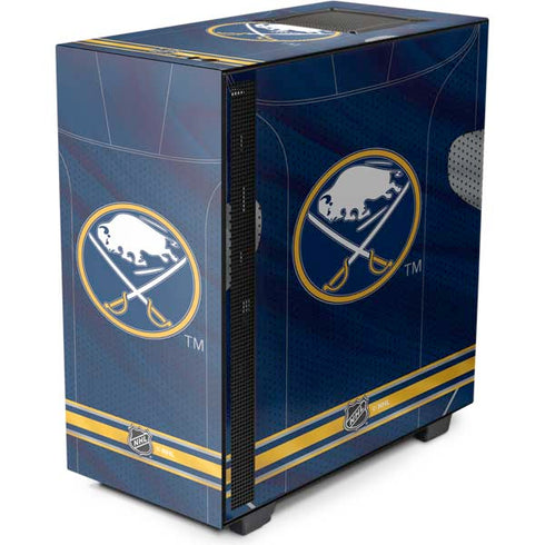 NHL Buffalo Sabres Home Jersey NZXT H510 Compact ATX Mid-Tower Case Skin