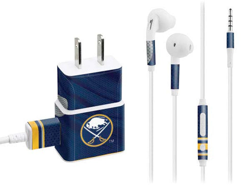 NHL Buffalo Sabres Home Jersey Phone Charger Skin