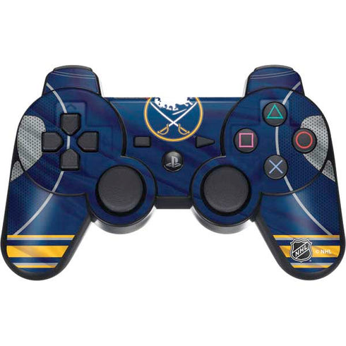 NHL Buffalo Sabres Home Jersey PS3 Dual Shock wireless controller Skin