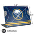 NHL Buffalo Sabres Home Jersey Universal Laptop 12in (9.8 x 6.8in) Skin