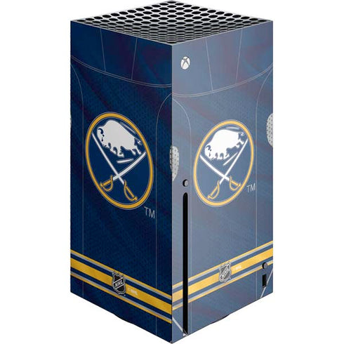 NHL Buffalo Sabres Home Jersey Xbox Series X Console Skin