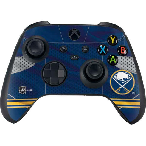 NHL Buffalo Sabres Home Jersey Xbox Series X Controller Skin