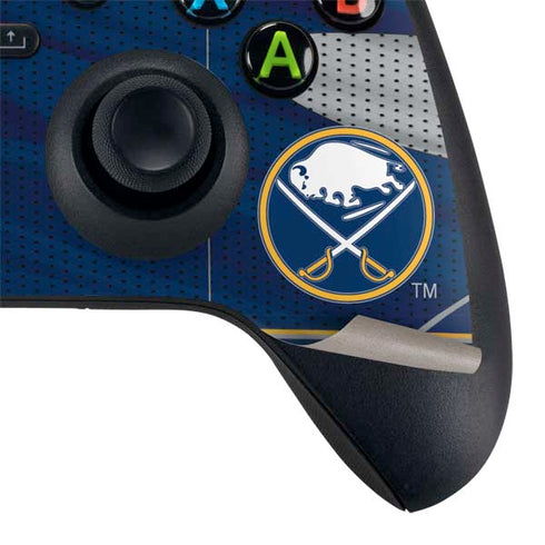 NHL Buffalo Sabres Home Jersey Xbox Series X Controller Skin