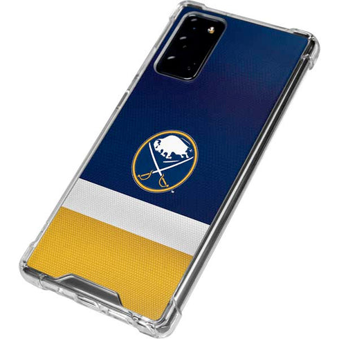 NHL Buffalo Sabres Jersey Galaxy Note20 5G Clear Case