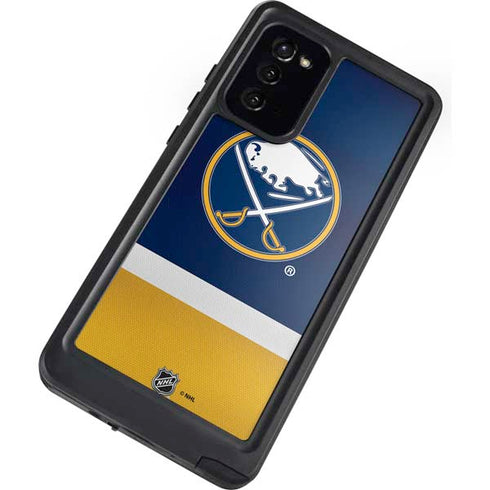 NHL Buffalo Sabres Jersey Galaxy Note20 5G Waterproof Case