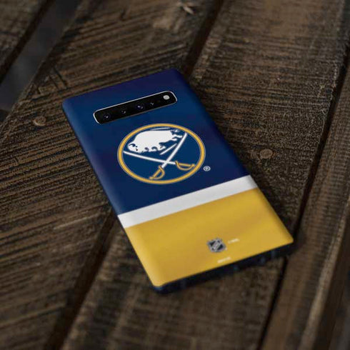 NHL Buffalo Sabres Jersey Galaxy S10 Skin