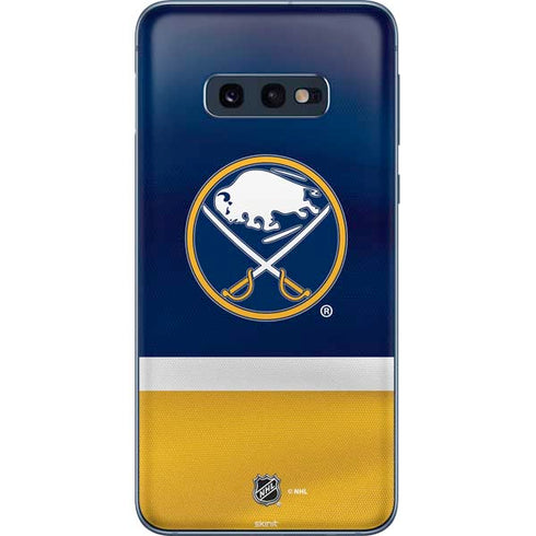 NHL Buffalo Sabres Jersey Galaxy S10e Skin