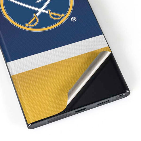 NHL Buffalo Sabres Jersey Galaxy S22 Ultra Skin
