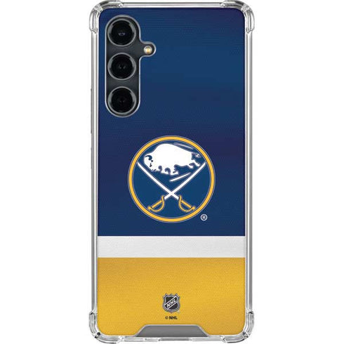 NHL Buffalo Sabres Jersey Galaxy S23 FE Clear Case