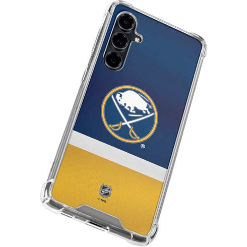 NHL Buffalo Sabres Jersey Galaxy S23 FE Clear Case