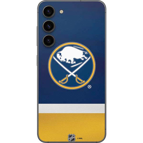 NHL Buffalo Sabres Jersey Galaxy S23 Plus Skin
