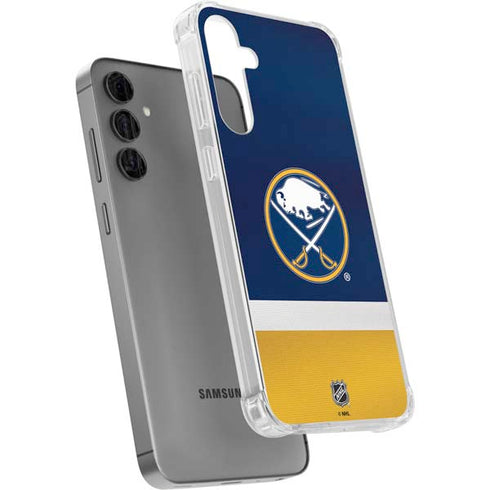 NHL Buffalo Sabres Jersey Galaxy S24 Plus Clear Case