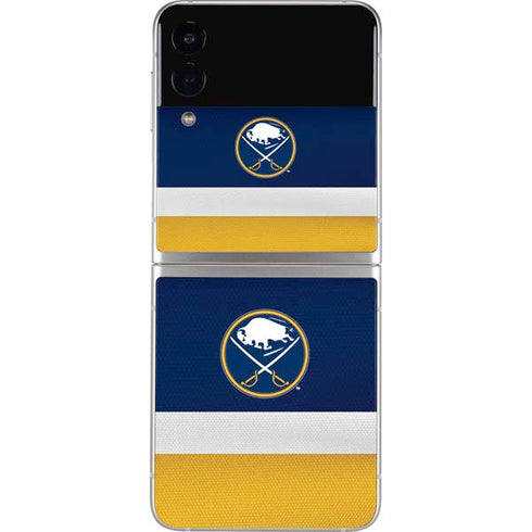 NHL Buffalo Sabres Jersey Galaxy Z Flip3 5G Skin