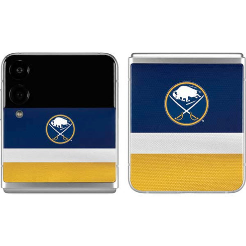 NHL Buffalo Sabres Jersey Galaxy Z Flip4 5G Skin