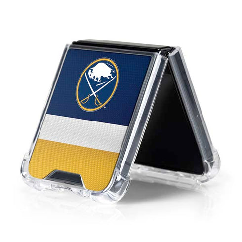 NHL Buffalo Sabres Jersey Galaxy Z Flip5 5G Clear Case