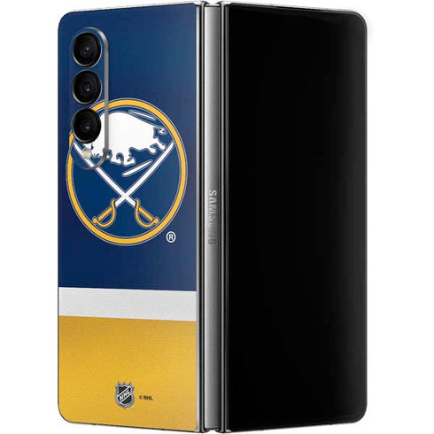 NHL Buffalo Sabres Jersey Galaxy Z Fold4 5G Skin