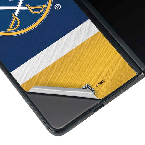NHL Buffalo Sabres Jersey Galaxy Z Fold4 5G Skin