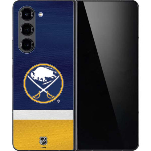 NHL Buffalo Sabres Jersey Galaxy Z Fold5 5G Skin