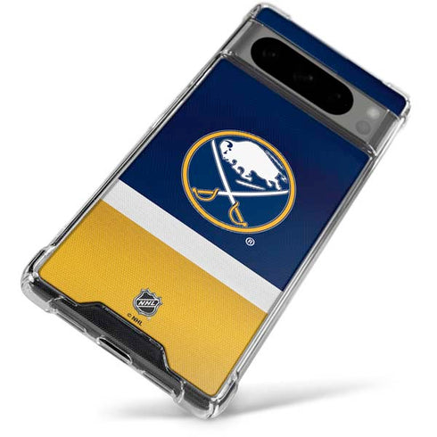 NHL Buffalo Sabres Jersey Google Pixel 8 Pro Clear Case
