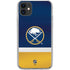 NHL Buffalo Sabres Jersey iPhone 11 Clear Case